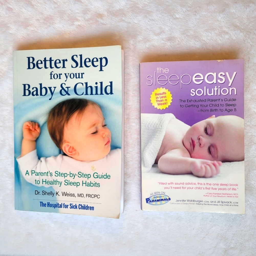 Two Books on Sleep, Babies and Young Children.